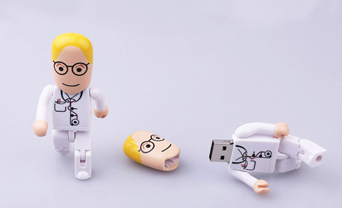 doctor usb drives,doctor gifts,pharma tradeshow giveaways