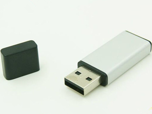 Imprint Aluminum USB Flash Drives with Removable Cap 8GB