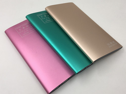 aluminum alloy power bank 10000mah,ultra slim mobile charger powerbanks,charging gift sets