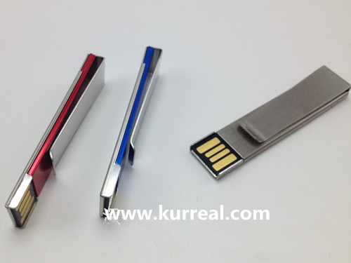 Promotion Custom Metal Paper Clip USB Flash Drives 8GB Gifts Items