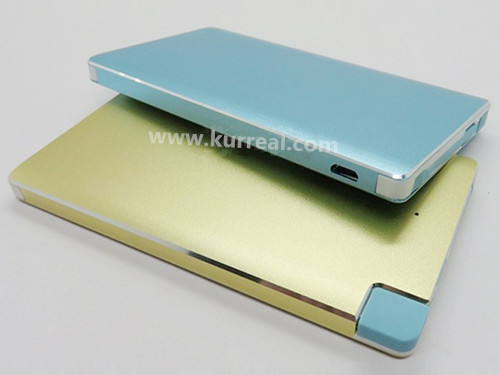 credit card power banks 4000mah,slim mobile chargers,charging gift sets