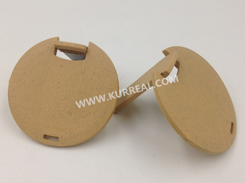 Biodegradable Round Card Shape USB Drives 2GB