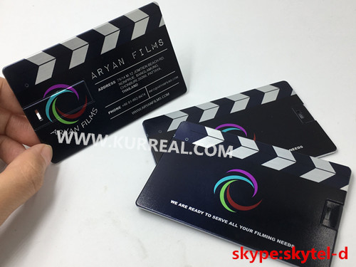 Slim Custom Credit Card USB Flash Drives Full Color Printing,Best Gifts Giveaways Items