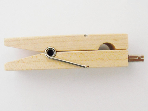 wood clothespin usb sticks,eco friendly wooden gifts,clothespin usb