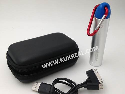 Trendy Corporate Gifts Giveaways Items By Custom Mobile Power Banks Chargers With Carabiner