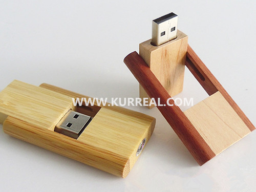 Rcycled Wood Credit Card USB Sticks 8GB Gifts Full Digital Colour Print