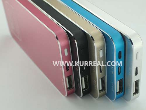 aluminum slim power banks 5000mah,slim mobile powerbanks 5000 mah,mobile charger gifts