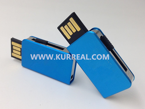 Custom Book Metal Mini Slide USB 2.0 Flash Drives 8GB Gifts