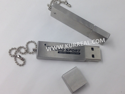 metallic usb drives with key chain,stainless steel usb memory sticks,metal usb giveaways