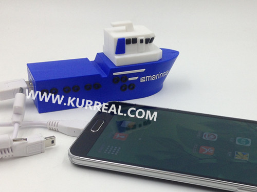 customized vessel power banks 2600mah,vessel portable mobile chargers,freight companies gifts