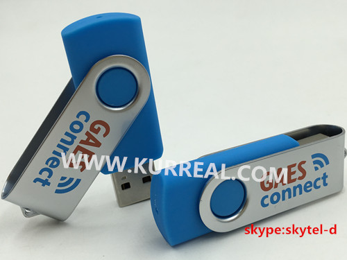 Popular Corporate Promotional Gifts Giveaways Items,Cheap Colourful Customized Swivel USB Flash Drives Factory