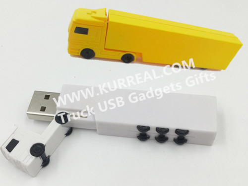 Turn Your Logo or Product Ideas on Custom Truck USB Flash Drives Memory Sticks Facotry Wholesale Gifts Items