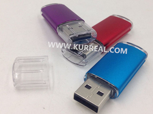 metal usb flash drives with transparent cap,metal usb gifts,advertising giveaways