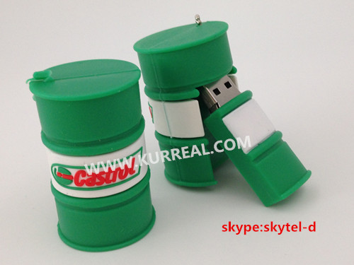 cheap customized pvc usb flash drives factory,oil drum usb memory sticks,bespoke pvc usb