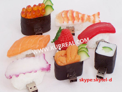 usb gifts for sushi shop,sushi shaped usb flash drives,souvenirs for sushi chef