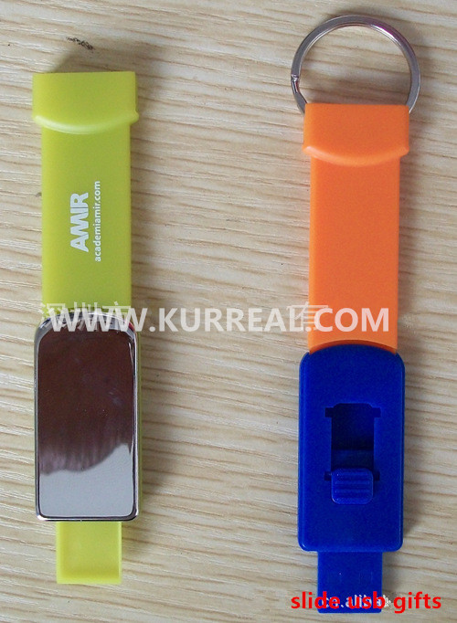 slide wristband usb flash drives,wristlet memory sticks,silicone usb gifts