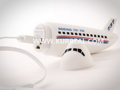 airplane power banks 2200mah,customized pvc mobile chargers,airline conference giveaways