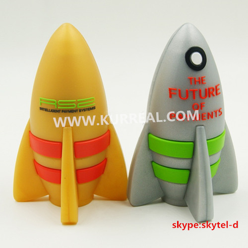 rocket power banks 2600mah,customized pvc mobile chargers,aerospace companies giveaways