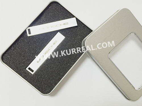 rectangle metal usb flash drives,metal usb gifts,gifts for porsche automotive company