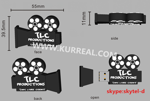 movie camera usb flash drives,camera usb,gifts for media companies