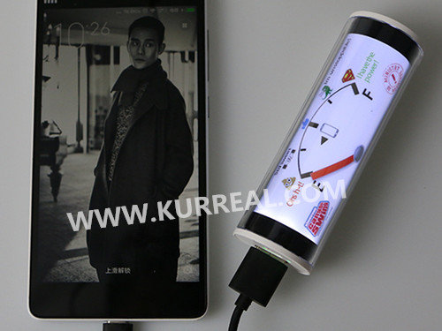 illuminated power banks,led light up logo powerbanks,mobile charger gift sets