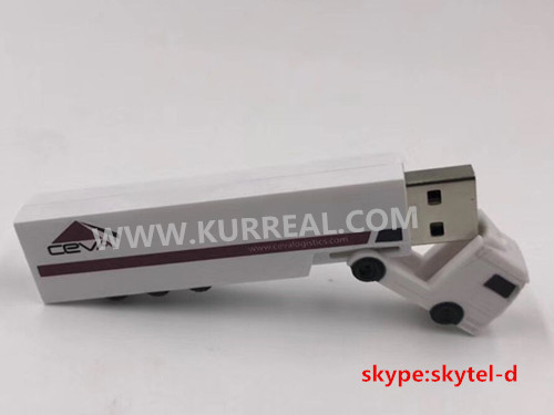 truck usb flash drives,transportation companies gifts,logistic tradeshow giveaways