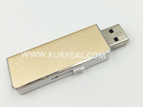 Elegance Custom Metal Slider USB Flash Drives Gifts Items