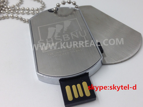 customized dog tag usb flash drives,trade shows gifts,metal usb memory sticks with key ring