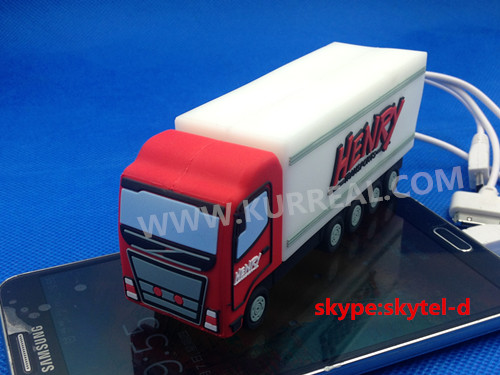 customized truck power banks,charging kit,giveaways for truck manufacturers