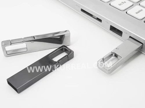 Deluxe Metal Iron Hook USB Flash Drives Promo Gifts Ideas