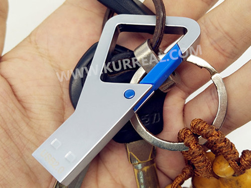 Triangle Metal Carabiner USB Flash Drives Gifts Giveaways Products