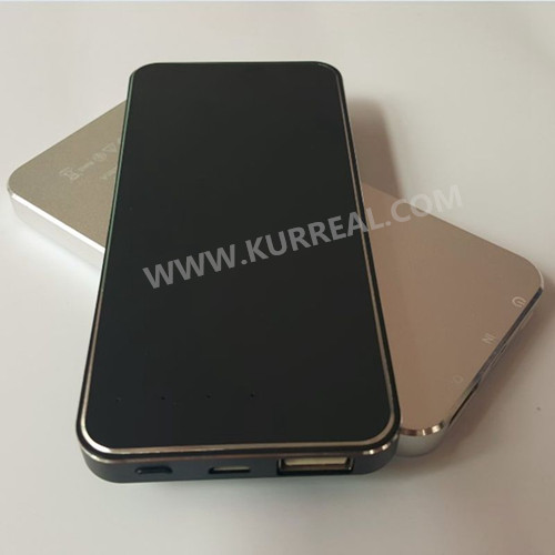 ultra slim power banks 5000mah,led light up logo mobile chargers,powerbanks charger gift sets