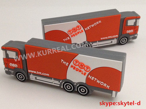 cheap customized truck usb flash drives,trucking manufacturer gifts,logistic tradeshows giveaways