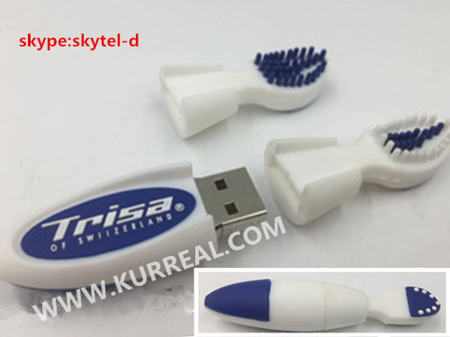 customized toothbrush usb flash drives,dental companies giveaways,tooth brush usb gifts