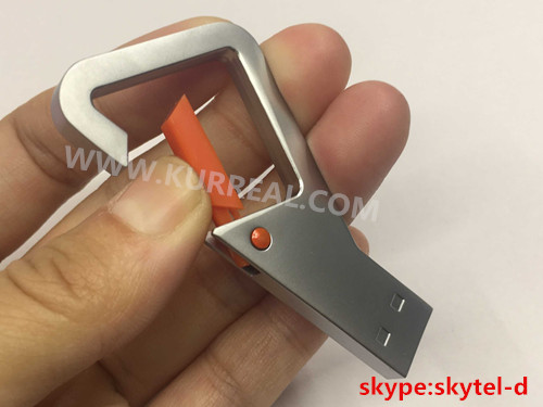 carabiner usb flash drives,hook usb sticks,carabiner giveaways