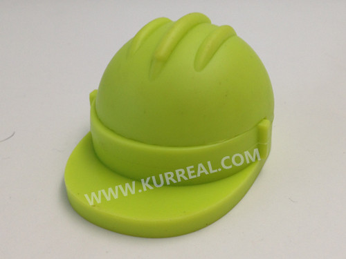 Unusual Custom 3D PVC Hard Hat Safety Helmet Hat USB Flash Drives 8GB Gifts Giveaways For Construction Workers