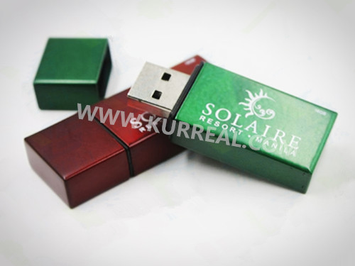 Deluxe Massive Metal USB Flash Drives 16GB Gifts Giveaways for Philippines Solaire Resort and Casino Tourism Company