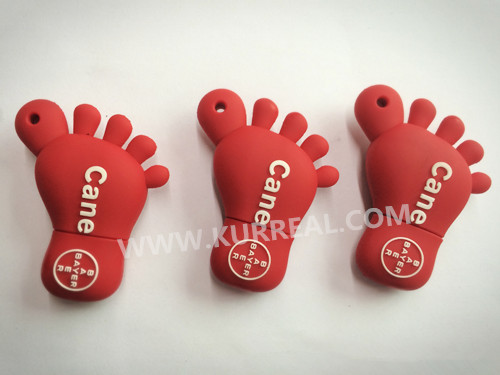 foot usb,footprint usb flash drives,usb corporate gifts giveaways