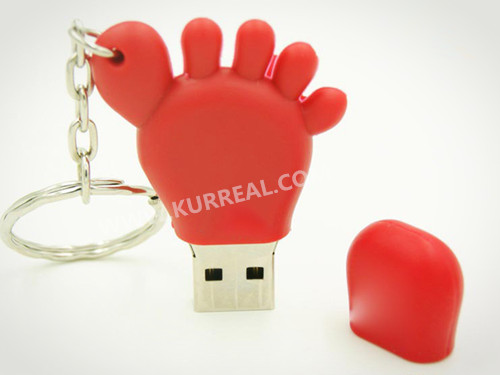 foot usb flash drives,cheap customized usb memory sticks,usb christmas gifts giveaways