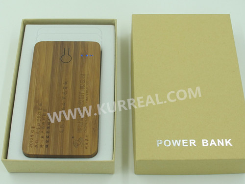 ultra slim wood power banks 8000mah,bamboo mobile battery chargers,wood products business gifts