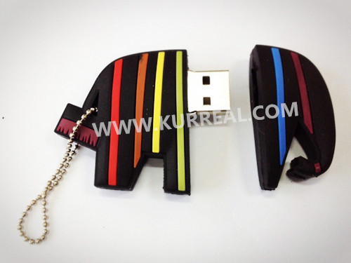 elephant usb flash drives,cheap custom pvc usb memory sticks,elephant usb souvenirs