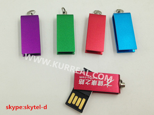 Computer Elektronik Customized Mini Swivel USB Flash Drive Corporate Gifts Ideas