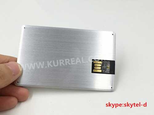 The Series Of Metal Credit Card usb Flash Drives Memory Sticks 4gb 8gb 16gb 32gb Factory Wholesale