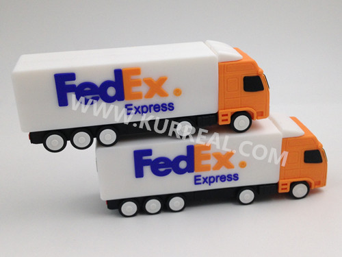 customized truck power banks,fedex company clients gifts giveaways,logistic trade shows gifts