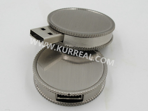 round coin usb flash drives,swivel metal usb sticks,clients gifts giveaways