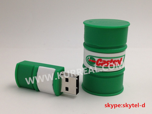 customized oil drum usb flash drives,oil barrel usb sticks,oil and gas trade shows gifts