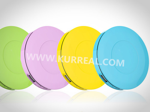 Imprint Circular 4000mAh Power Banks Charger Gift Sets Factory Wholesale