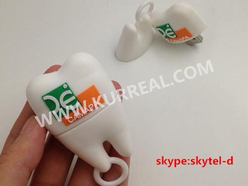 tooth usb flash drives,dental care companies gifts,tooth usb giveaways