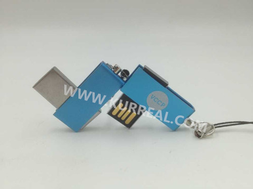 Promo Bespoke Mini Twister USB Flashdrives 8gb Laser Engraved Gifts For UK VCCP Marketing and Advertising Company