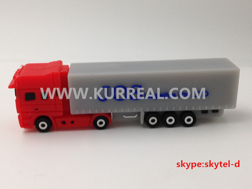 Turn Your Logo or Product Ideas on Custom Truck USB Flash Drives Memory Sticks Gifts Giveaways Ideas